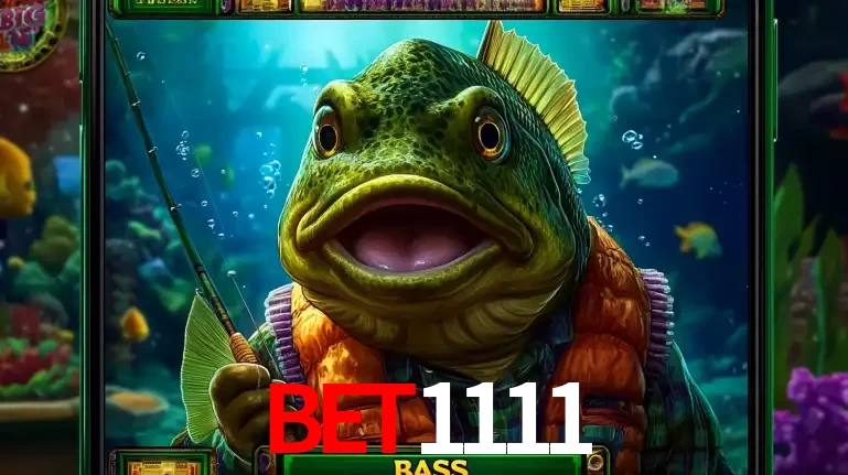 Personagem de peixe pescador do popular jogo de slot com tema de pescaria, uma das emocionantes opções de caça-níqueis para jogar e ganhar no cassino bet1111.